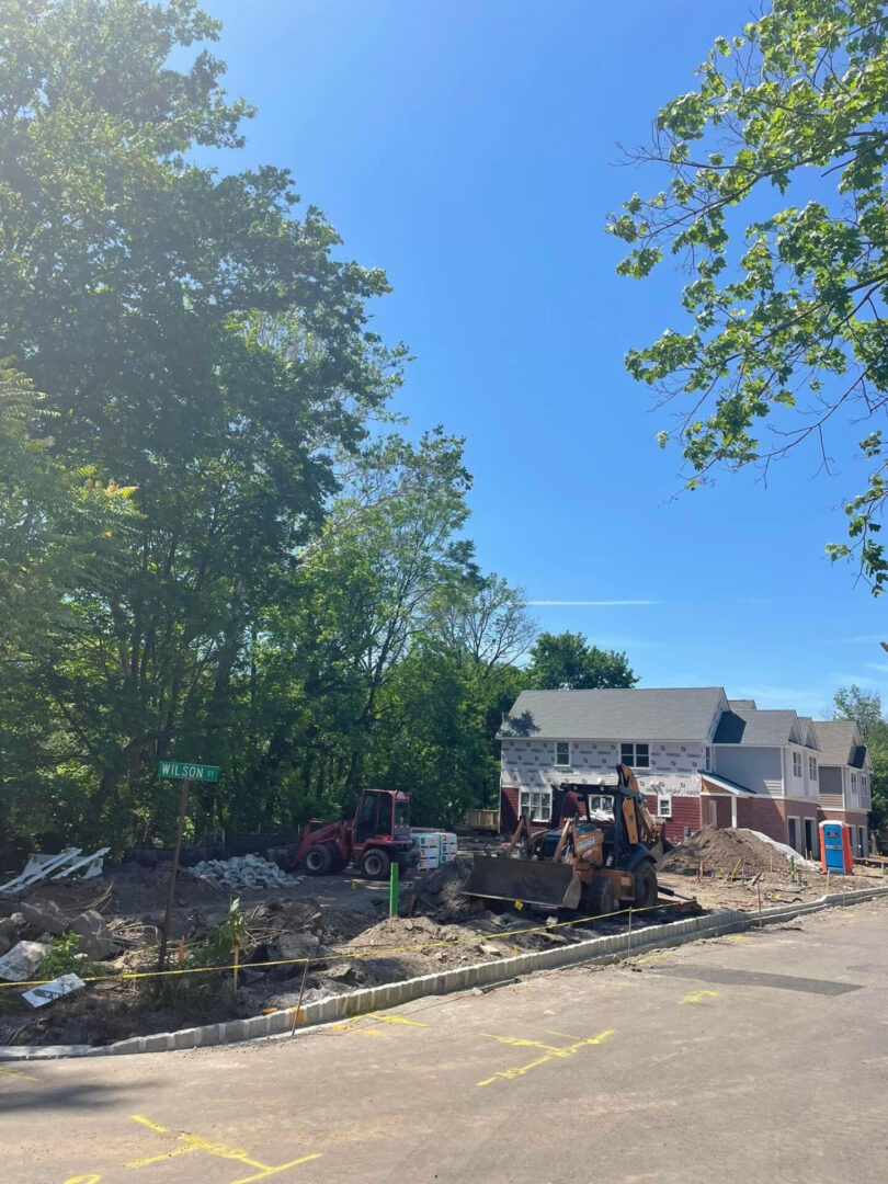 installs Sewer, Water and Electrical Services for the Wilson Canal Townhome project in Lambertville, NJ